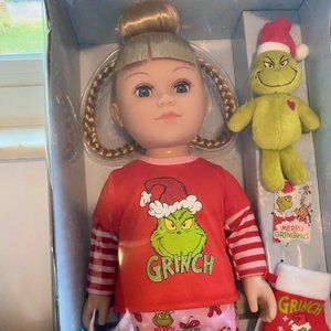 My Life as Grinch 18" Posable Blonde Hair/Blue Eyes Doll - HTF  - IN HAND